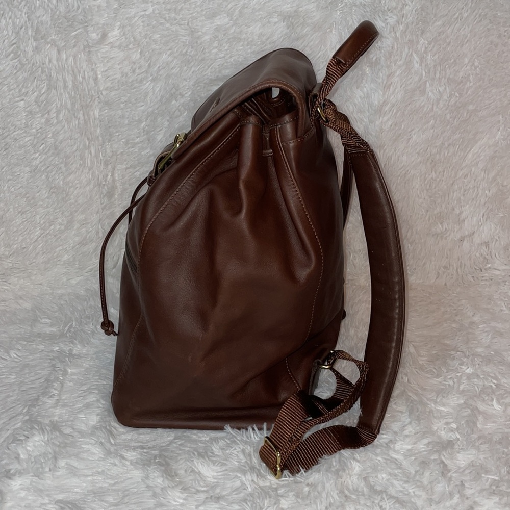 Coach Vintage XL Unisex Brown Backpack Rucksack 0529 - Picture 7 of 15